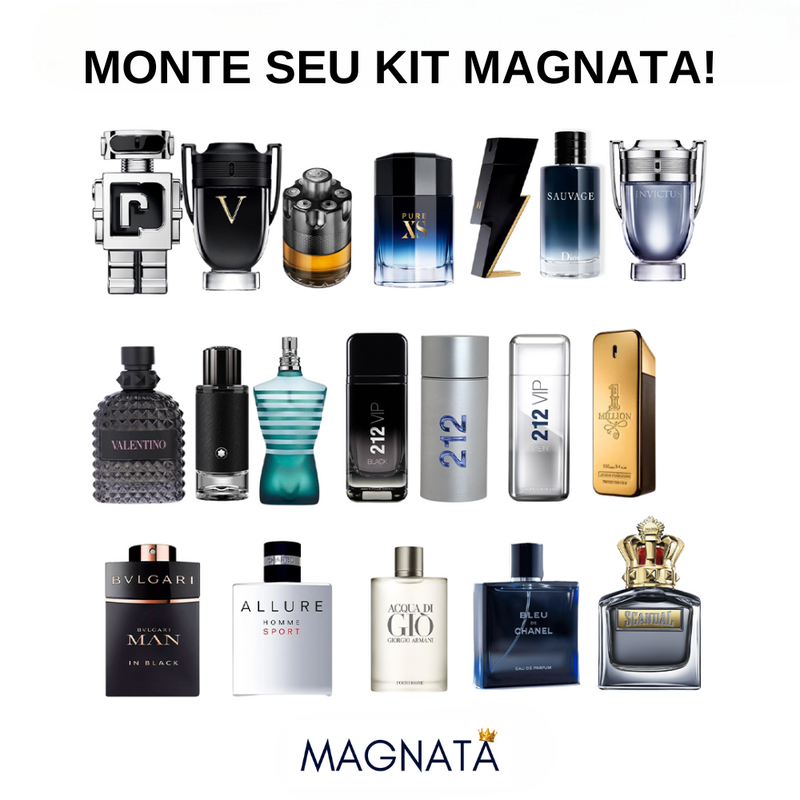 Monte Seu Kit - 2 Perfumes Masculinos [100mL]